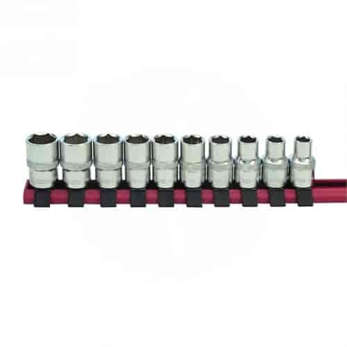 10 PC 1/2" MM SCKT SET