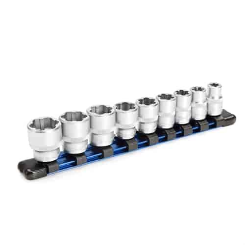 9 Piece Nut and Bolt Extractor Set 3/8" Drive SAE