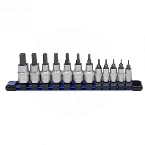 11 PC HX BIT SAE 1/4" & 3