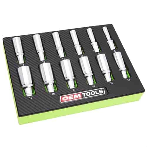 12PC 3/8 DR SOCKET SET EV