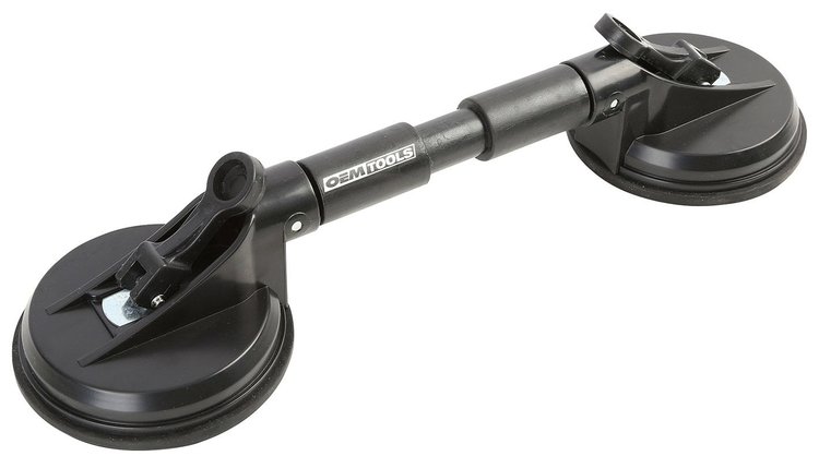 Double Head Suction Cup Glass Tool [92 lb. Capacity]