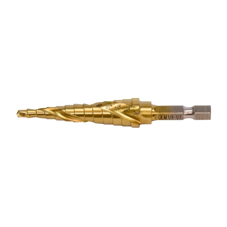 1"-1/2" STEP DRILL SPIRAL