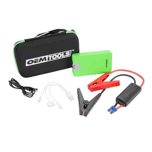 8,000 mAh Li-Ion Jump Starter and Power Bank