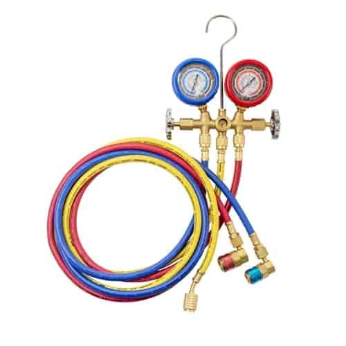 R134A BRASS MANIFOLD GAUG