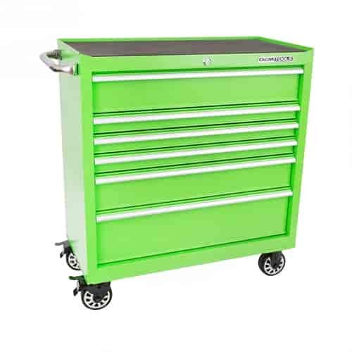 36 IN 6 DR CABINET GRN
