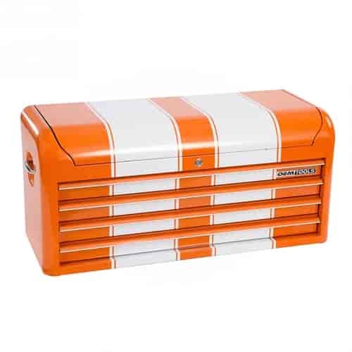 41 IN 4 DRW CHEST ORANGE&