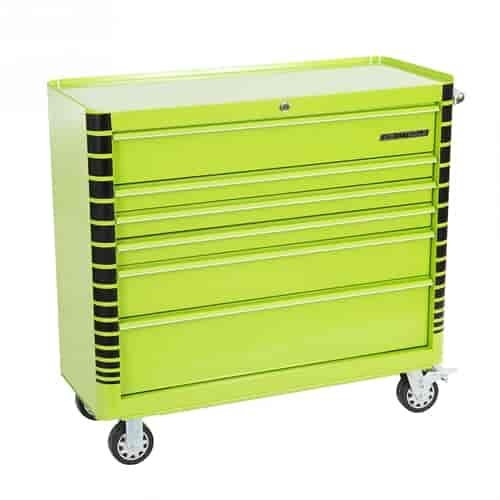41 IN 6 DRW CABINET GRN&