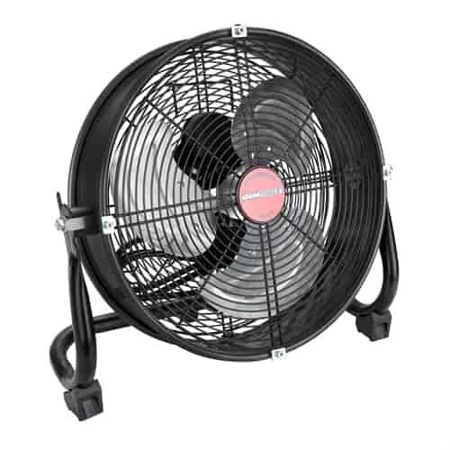 12 in. Tilting Workspace Fan - Black