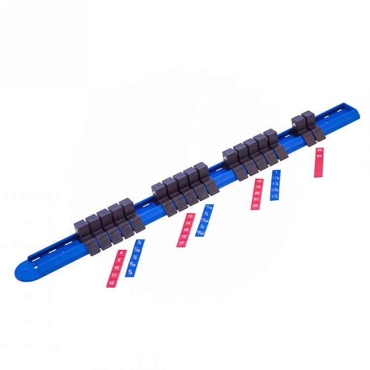 1/2" SOCKET RAIL PLASTIC