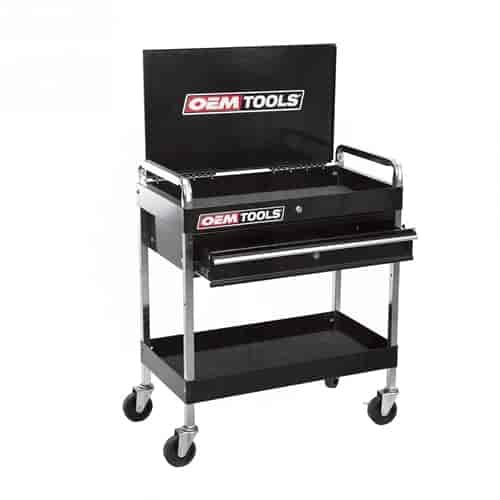 SERV CART 2 TRAY & 1 DRAW