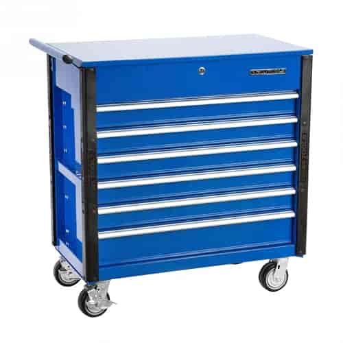 PRO CART 6 DRAWER-BLUE