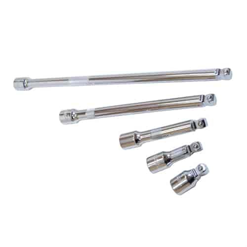 5PC 1/2" DR WBL EXT SET