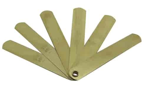 6 BRASS BLADES GAUGES