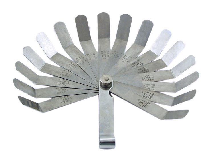 25349 16-Blade Offset Feeler Gauge