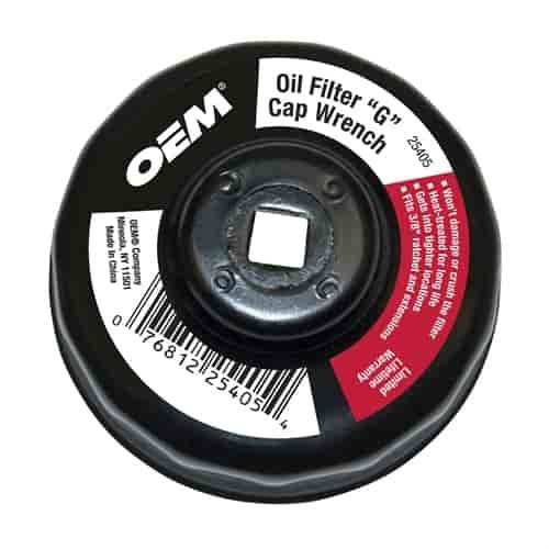 OIL FILTER "G"CAP WR 68MM