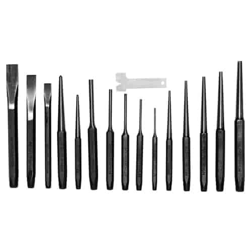 16PC PUNCH & CHISEL SET