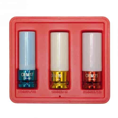 3PC 1/2" THIN WALL SCKT