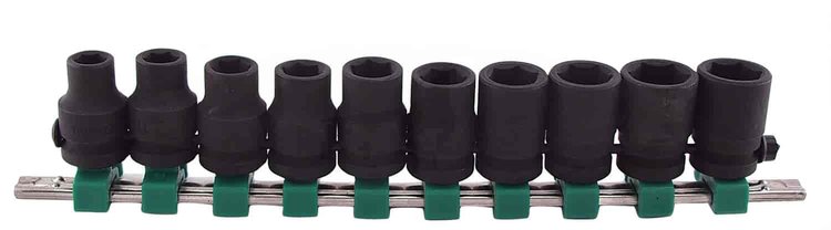 1/2 Drive Impact Socket Set - Metric