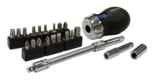 22PC RATCHETING SCREWDRIV
