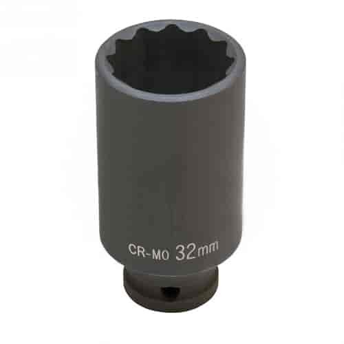 32MM AXLE NUT SCKT 12PT