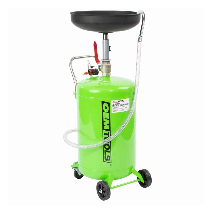 Metal Oil Drain 18-Gallon