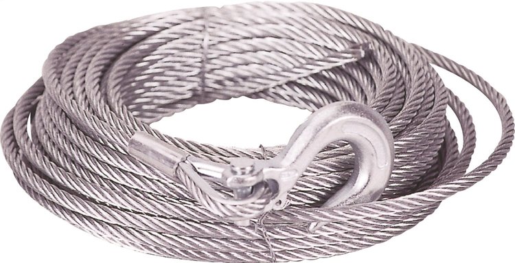 Cable & Hook 3/8" x 100"
