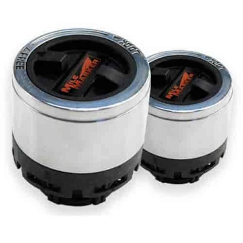 Street Master Locking Brushed Aluminum Hubs 1998-00 Ford Ranger