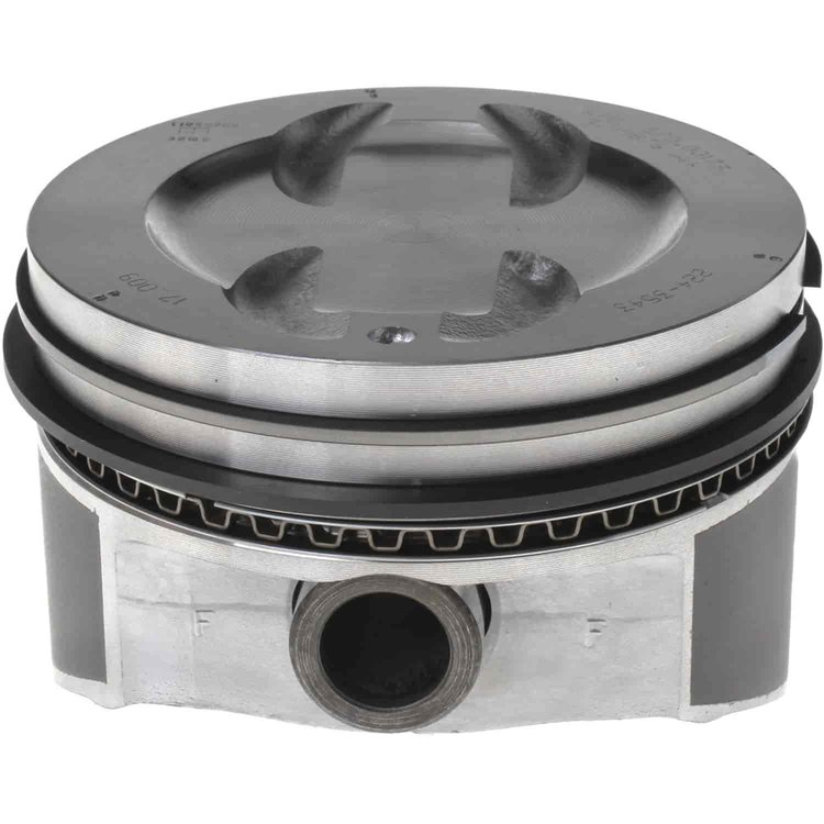 Piston With Rings GM 5.7L 350 V8 DISH CT STD W/PR MOLY