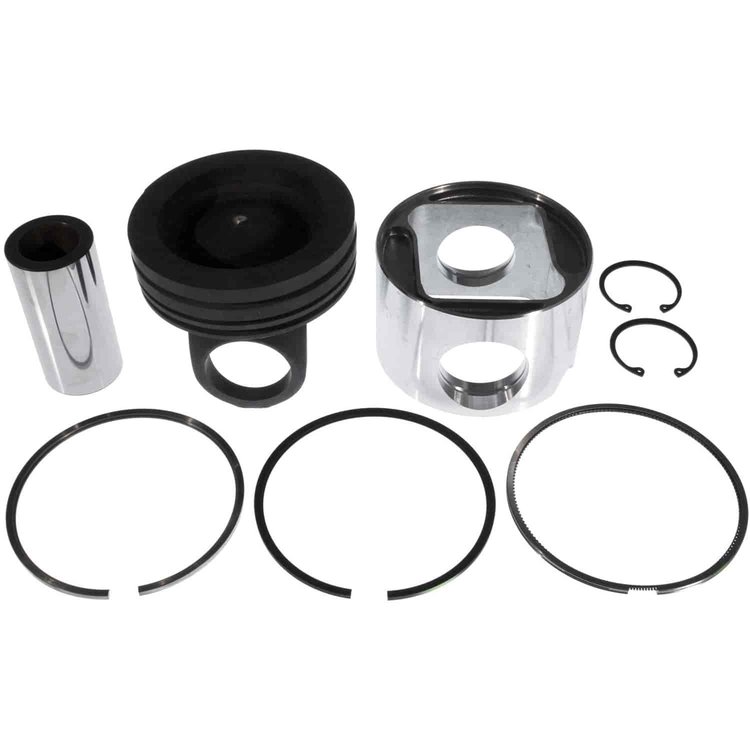 Piston With Rings for Cummins C Series. No Pin