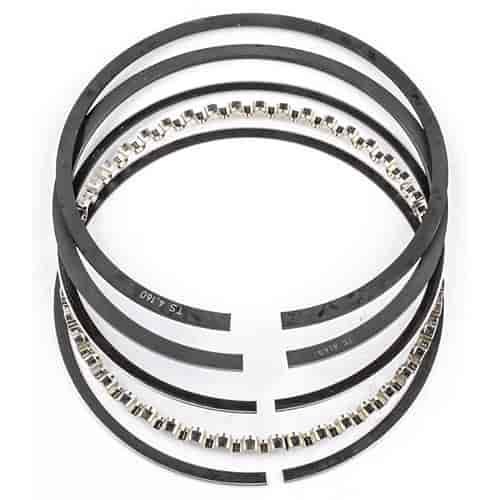 Plasma-Moly Low Tension Piston Ring Set with 4.130" Bore