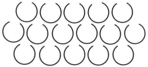 Plasma-Moly Standard Tension Piston Ring Set [4.565 in. Bore]