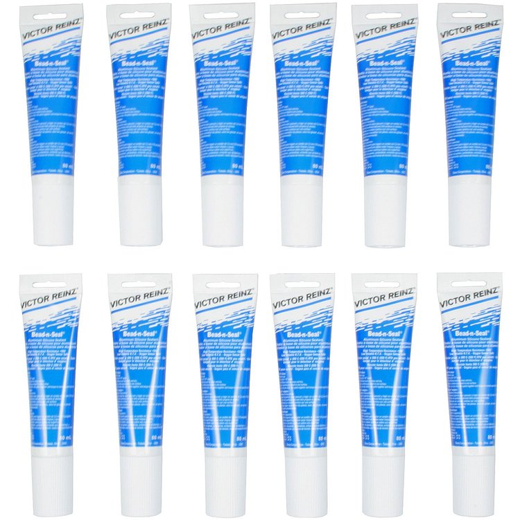 Silicone Sealant Stand or Hang Bead-N-Seal Aluminum Silicone Sealant 80 ml