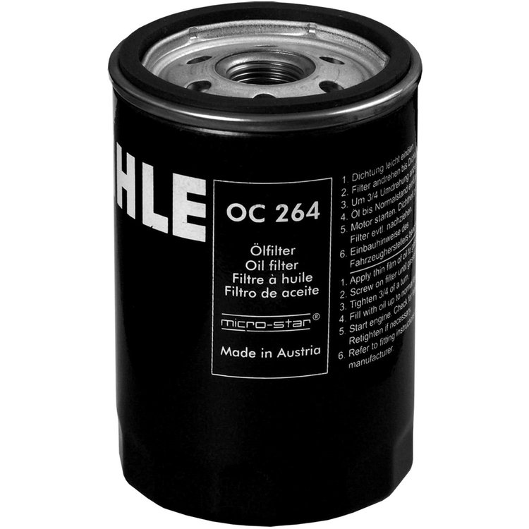 Mahle Oil Filter Audi 71-06 Volkswagen 96-09