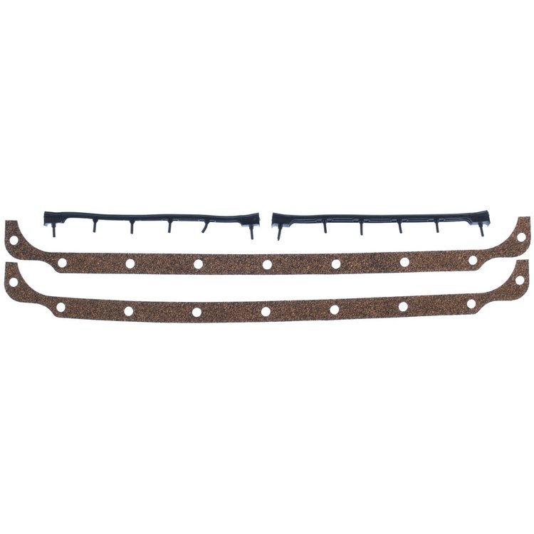 Oil Pan Gasket Set 1959-1969 Small Block Chrysler 273/318/326/340 in Cork-Rubber