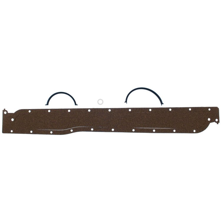 Oil Pan Gasket Set 1960-1983 Ford L6 144/170/200 in Cork-Rubber
