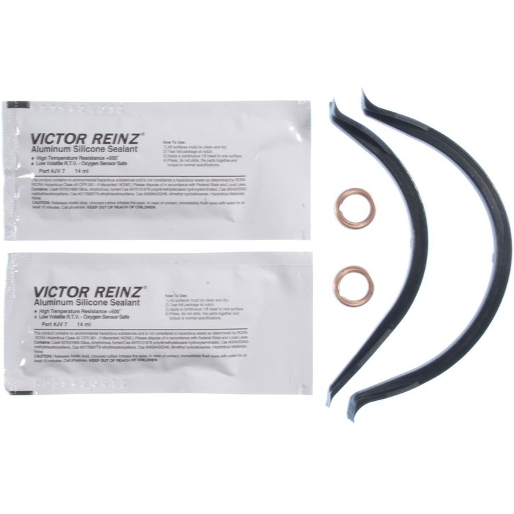 Oil Pan Gasket Set for 1987-2004 Nissan/Infinity V6 3.0/3.3L in Molded Rubber