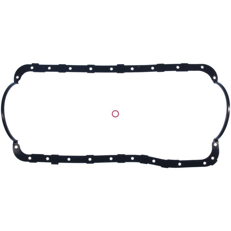 Oil Pan Gasket Set 1989-1997 Big Block Ford 370/460ci (6.1/7.5L) in Molded Rubber