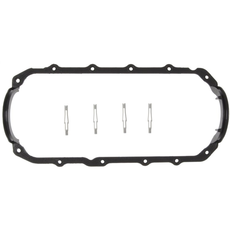 Oil Pan Gasket Set 1987-1997 Chevy 60 Degree V6 2.8/3.1/3.4L in Molded Rubber