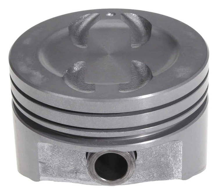 Single Piston for 1971-1995 Small Block Chevy 350ci (5.7L) with 4.020 in. Bore (+.020 in.)