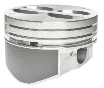 Single Piston for 1969-1990 Small Block Chevy V8 350 ci (5.7L) with 4.040 in. Bore (+.040 in.)