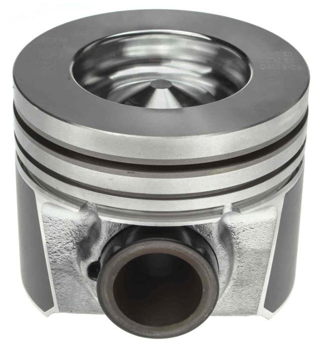 Single Piston for 2008-2010 Ford/Navistar Powerstroke Diesel V8 6.4L w/3.860 in. (98mm) Bore (Standard)