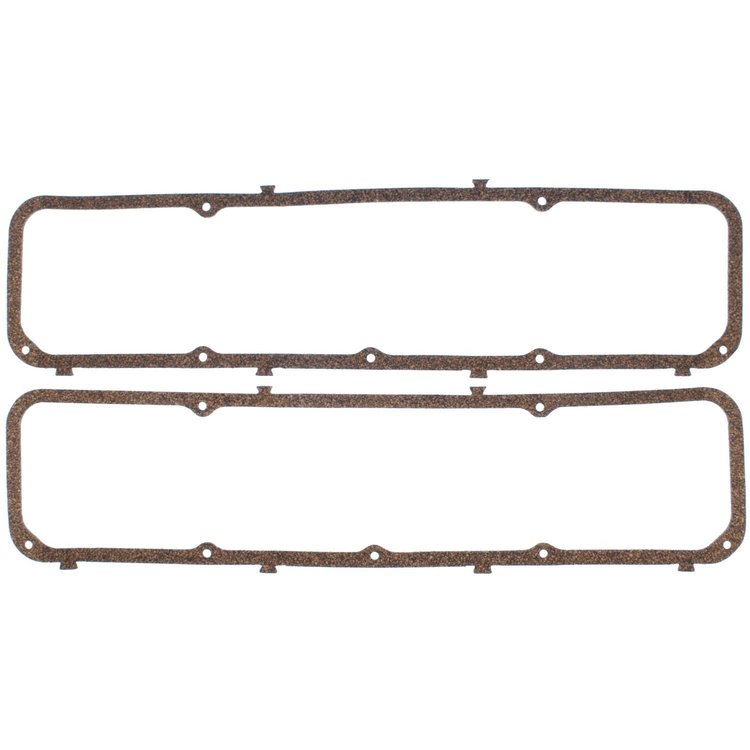 Valve Cover Gasket Set 1966-1991 AMC/Jeep V8 290/304/343/360/390/401 in Cork-Rubber