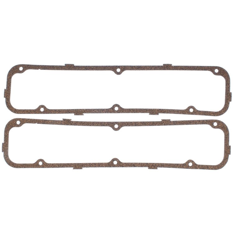 Valve Cover Gasket Set 1958-1968 Ford MEL 383/410/430/462 in Cork-Rubber