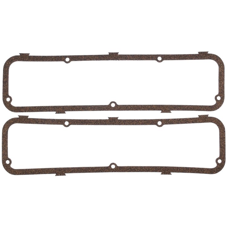Valve Cover Gasket Set 1957-1977 Ford FE 330/332/352/360/361/390/406/410/427/428 in Cork-Rubber