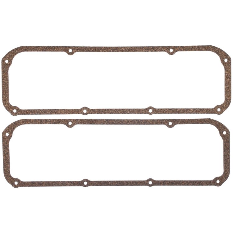 Valve Cover Gasket Set 1969-1982 Ford 351C/351M/400 in Cork-Rubber