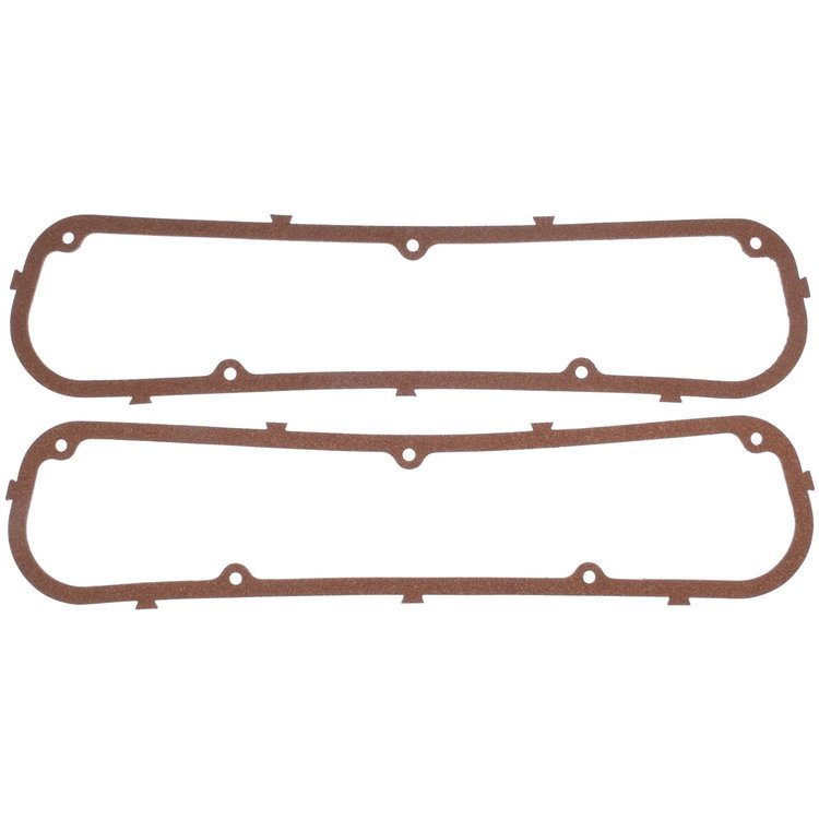 Valve Cover Gasket Set 1964-1992 Small Block Chrysler 273/318/340/360 in Cork-Rubber