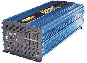 3500W Power Inverter 4 3-Prong Outlets