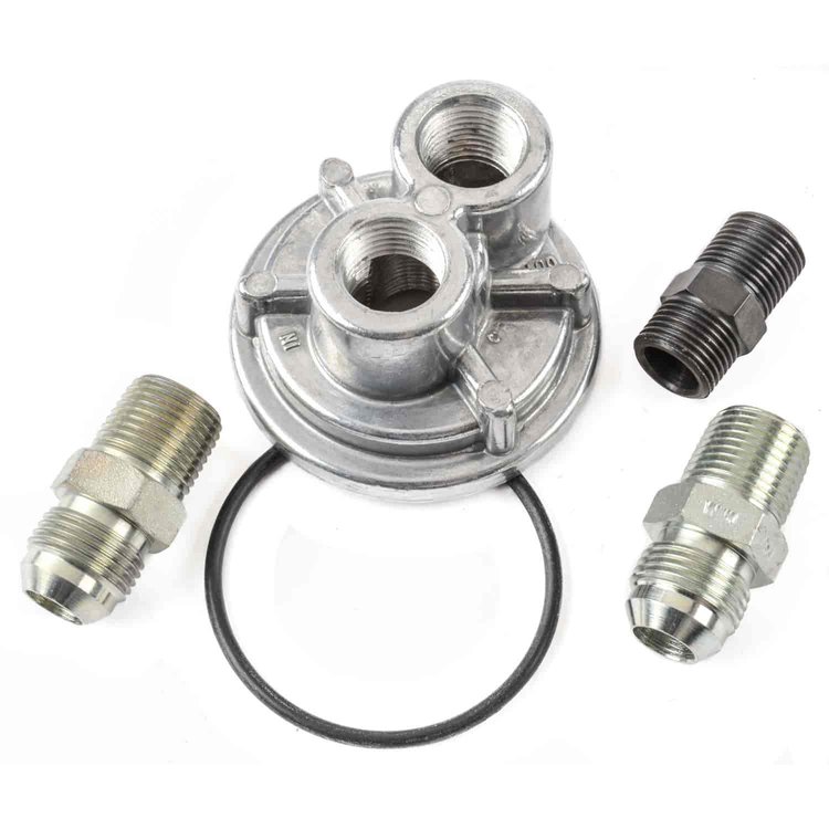 Remote Filter Block Adapter Chrysler/Ford V8
