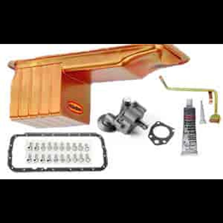 Chrysler Rear Sump Oil Pan & Pump Kit Big Block Chrysler 383-440 & Hemi Trucks