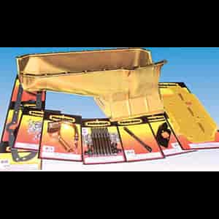 Oil Pan Kit Small Block Chevy 1955-79 w/Left Handed Dipstick